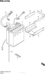 LS650 Аккумулятор