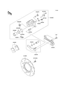  Задний тормоз