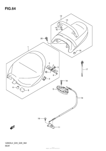 VZ800 Сиденье