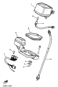 XT600EA Приборы