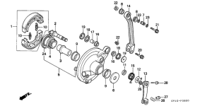 SA50 Передний тормоз