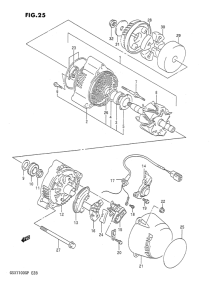GSX1100 Альтернатор