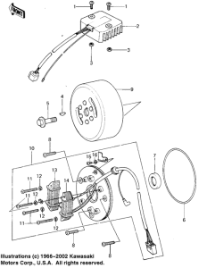 KL250 Generator / regulator