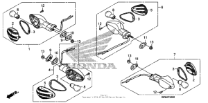 NHX110 Задний фонарь