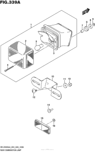  Задний фонарь