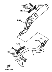 XT350 Генератор for engine