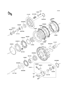 ZR1200 Сцепление
