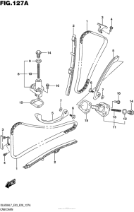 DL650X (ABS) Цепь ГРМ