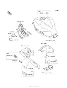 EX300 Лейбл предостережения
