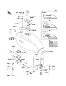 KH125 Tank fuel