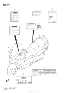 AN650 Label (An650L3 E03)