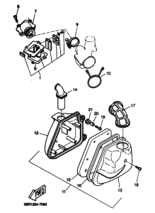 YQ50 Впускная система