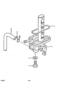 GS550 Топливный кран