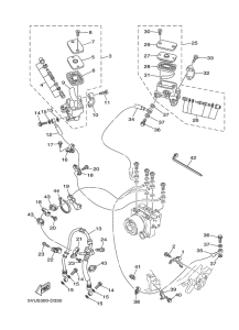 XP500A Главный тормозной цилиндр