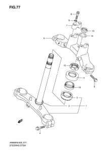 AN650 (ABS) Траверса нижняя