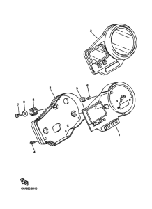 YZF-R1 Измерительный прибор