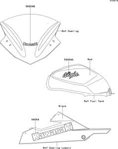 EX300 Decals(red)(adf)
