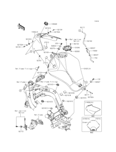 EX400 Топливный бак