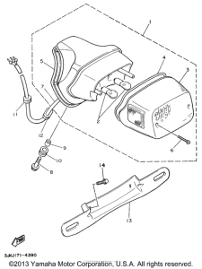 XV1100SHC Фонарь