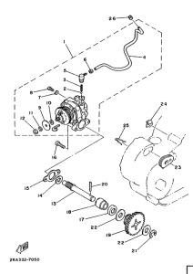 DT80LC Масляный насос