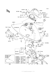 VN900 Fuel Tank (Caf / cbf)