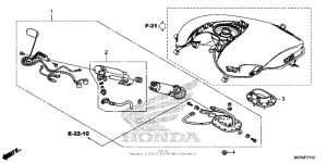 GL1800C Топливный насос