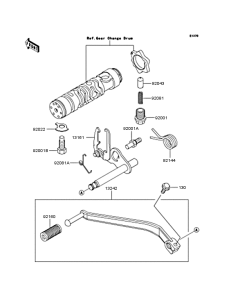 ZL400 Механизм переключения передач