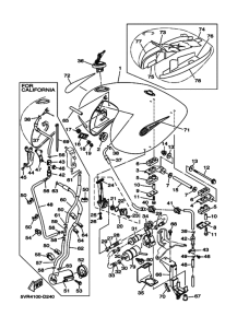 XV1700ATS XV17ATMT Tank fuel