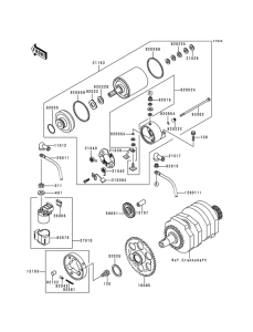 EX250 Стартер