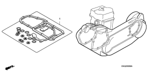 CN250 Комплект прокладок