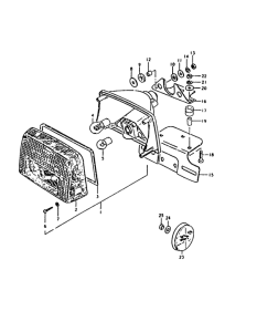 GS1000 Задний комбинированный сигнал
