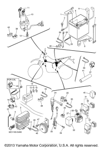 WR25XYCB Электрика
