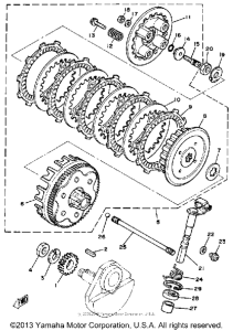 SR185H Сцепление
