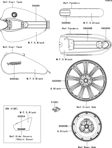 VN900 Decals(black)(ccfa)