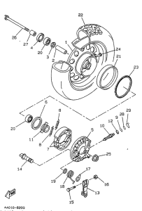 CW50 Переднее колесо