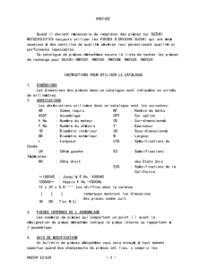 RM250 Catalog preface