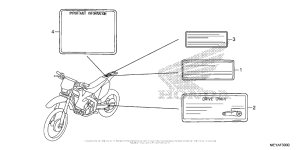  Лейбл предостережения
