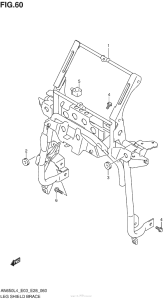 AN650Z Leg Shield Brace