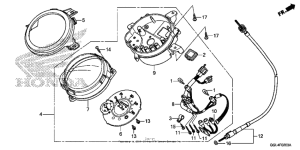 NCH50 Спидометр