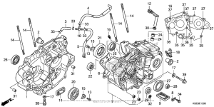  Картер двигателя