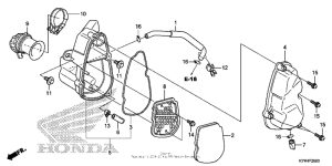 CRF110F Воздушный фильтр