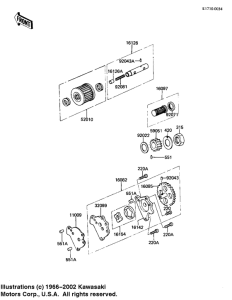 KL250 Насос масляный  / фильтр масляный