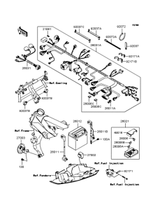 ZR750 Электрика