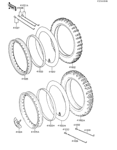 KL250 Колеса,покрышки