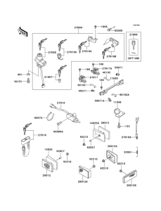 ZG1000 Замок зажикания