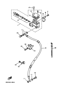 TZR50 ﾌﾛﾝﾄﾏｽﾀｼﾘﾝﾀﾞ