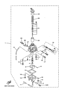 TW125 Карбюратор