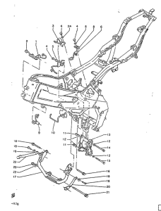TZR125R Counter shaft