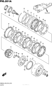 AN650 Сцепление