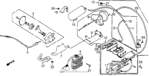 GL1200L Gl1200l cruise valve + actuator 85